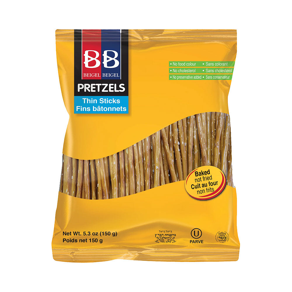 B&B Pretzels Thin Sticks 5.3 Oz – ISRAELI SUPERMARKET ONLINE