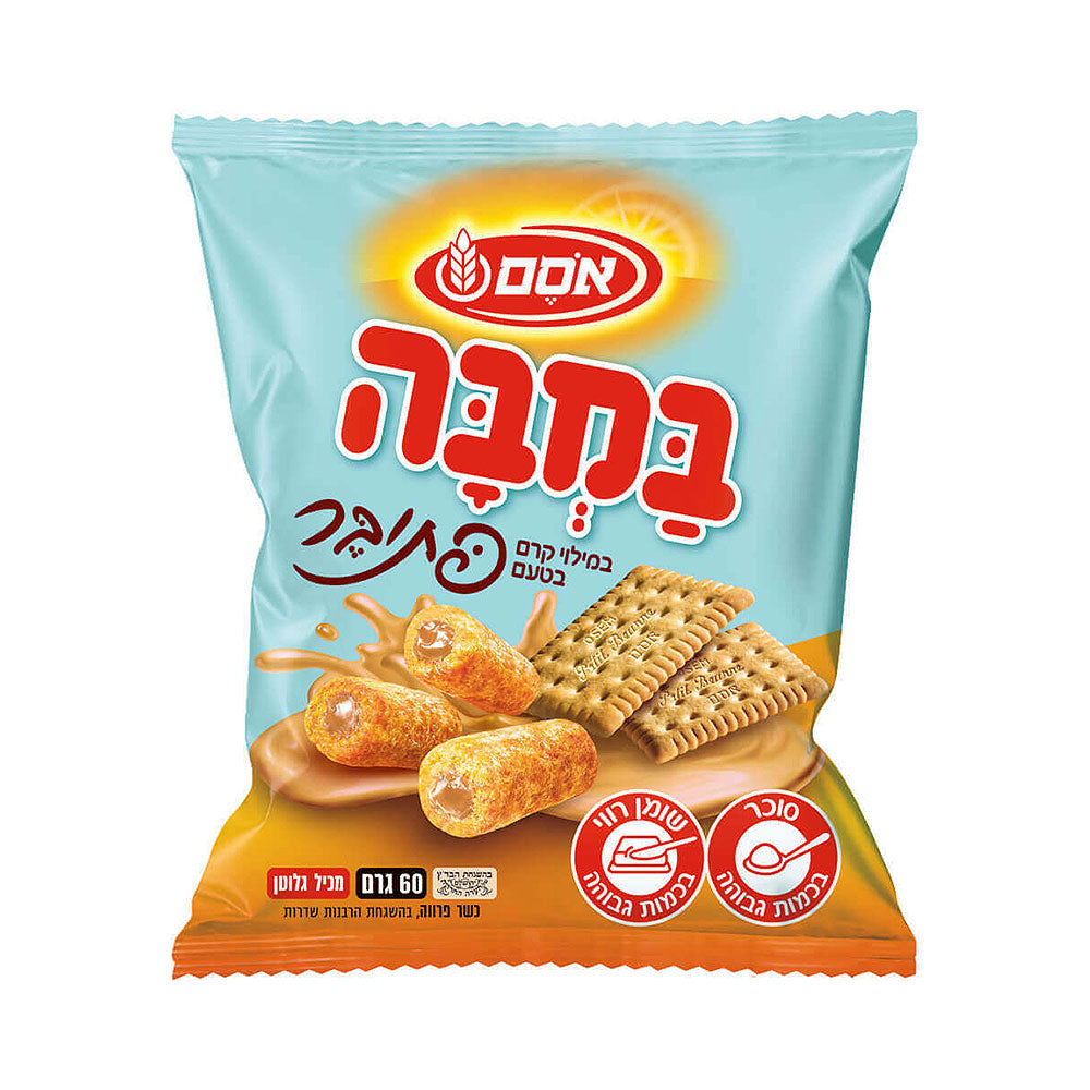 Osem Bamba Filled With Patibar Flavored Cream 60gr