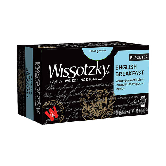 Wissotzky English Breakfast Black Tea 20 Bags