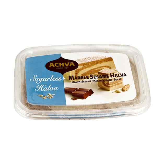 Achva Marble Sugar Free Halva Kosher,300 grams